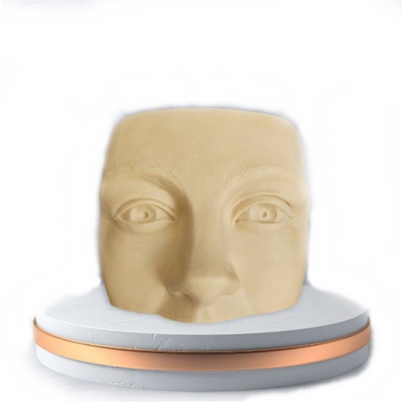 MEIA FACE SILICONE - NUDE