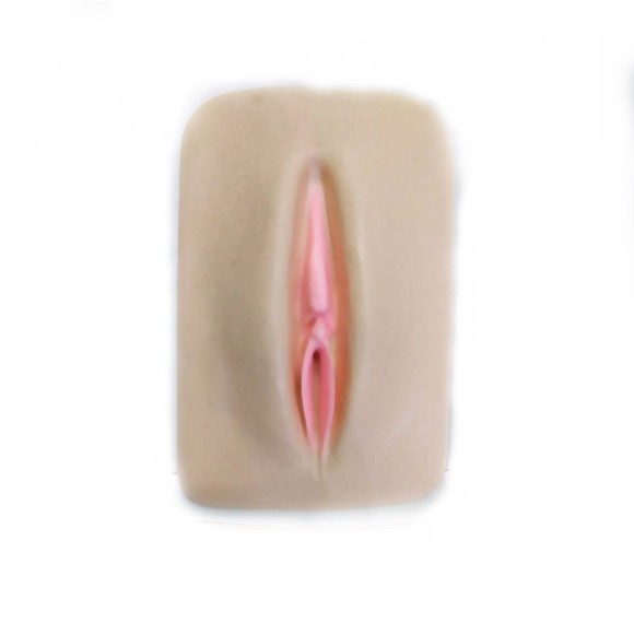 GENITAL FEMININO EM SILICONE - NUDE