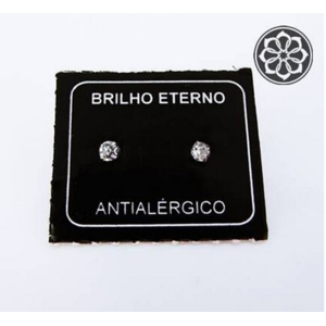 Brinco nº1 de Aço Inox. Pack com Par